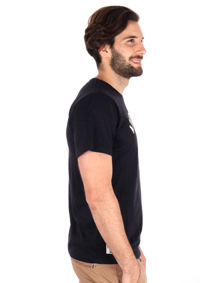 T-SHIRT AERONAUTICA ITALIANA UOMO BLU