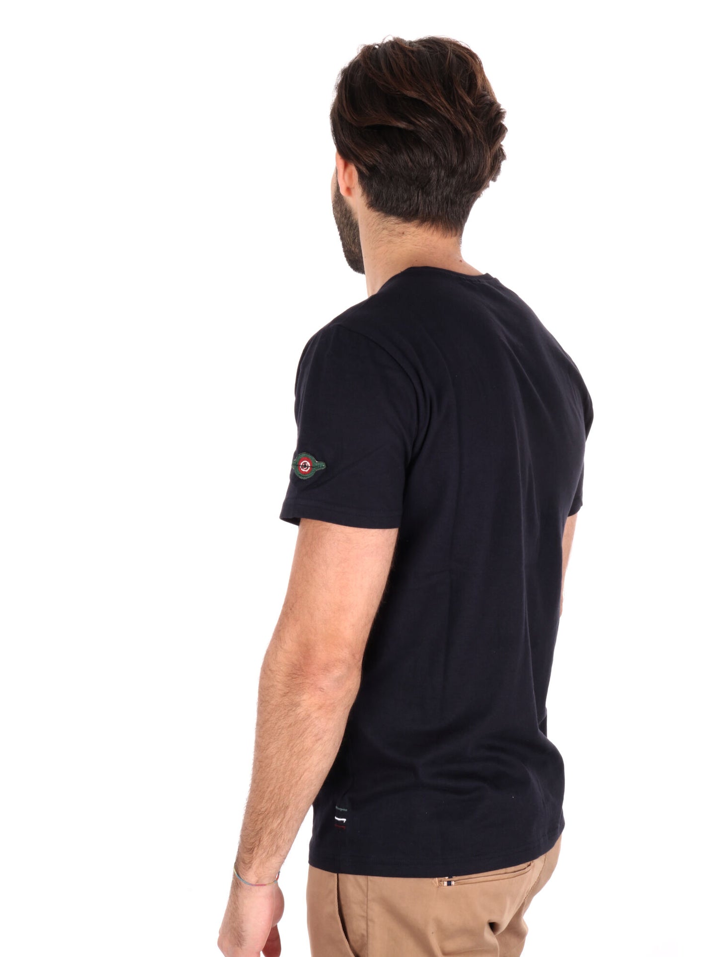 T-SHIRT AERONAUTICA ITALIANA UOMO BLU