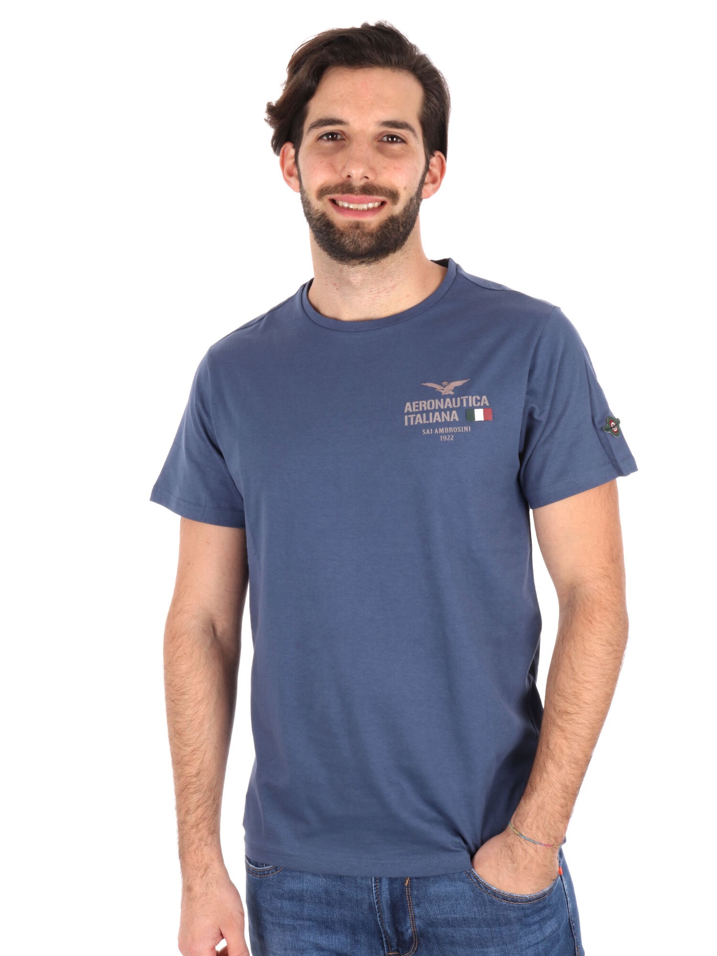 T-SHIRT AERONAUTICA ITALIANA UOMO AVIO
