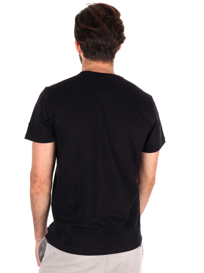 T-SHIRT AERONAUTICA ITALIANA UOMO NERO