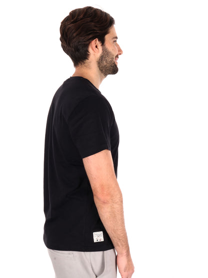 T-SHIRT AERONAUTICA ITALIANA UOMO NERO