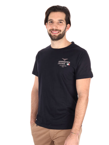 T-SHIRT AERONAUTICA ITALIANA UOMO BLU