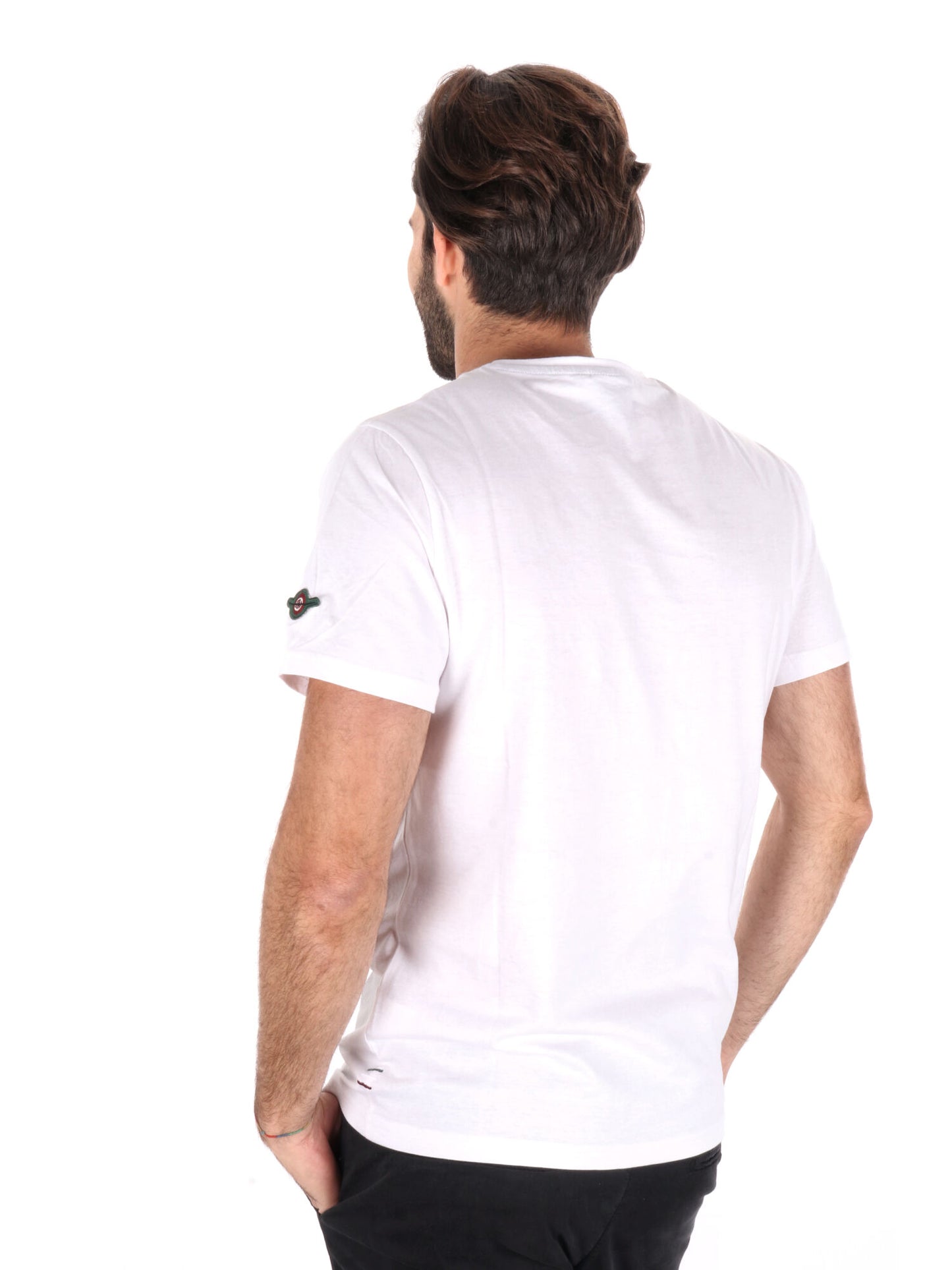 T-SHIRT AERONAUTICA ITALIANA UOMO BIANCO