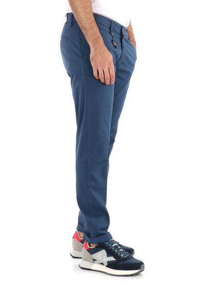PANTALONE CHINO FB UOMO INDACO