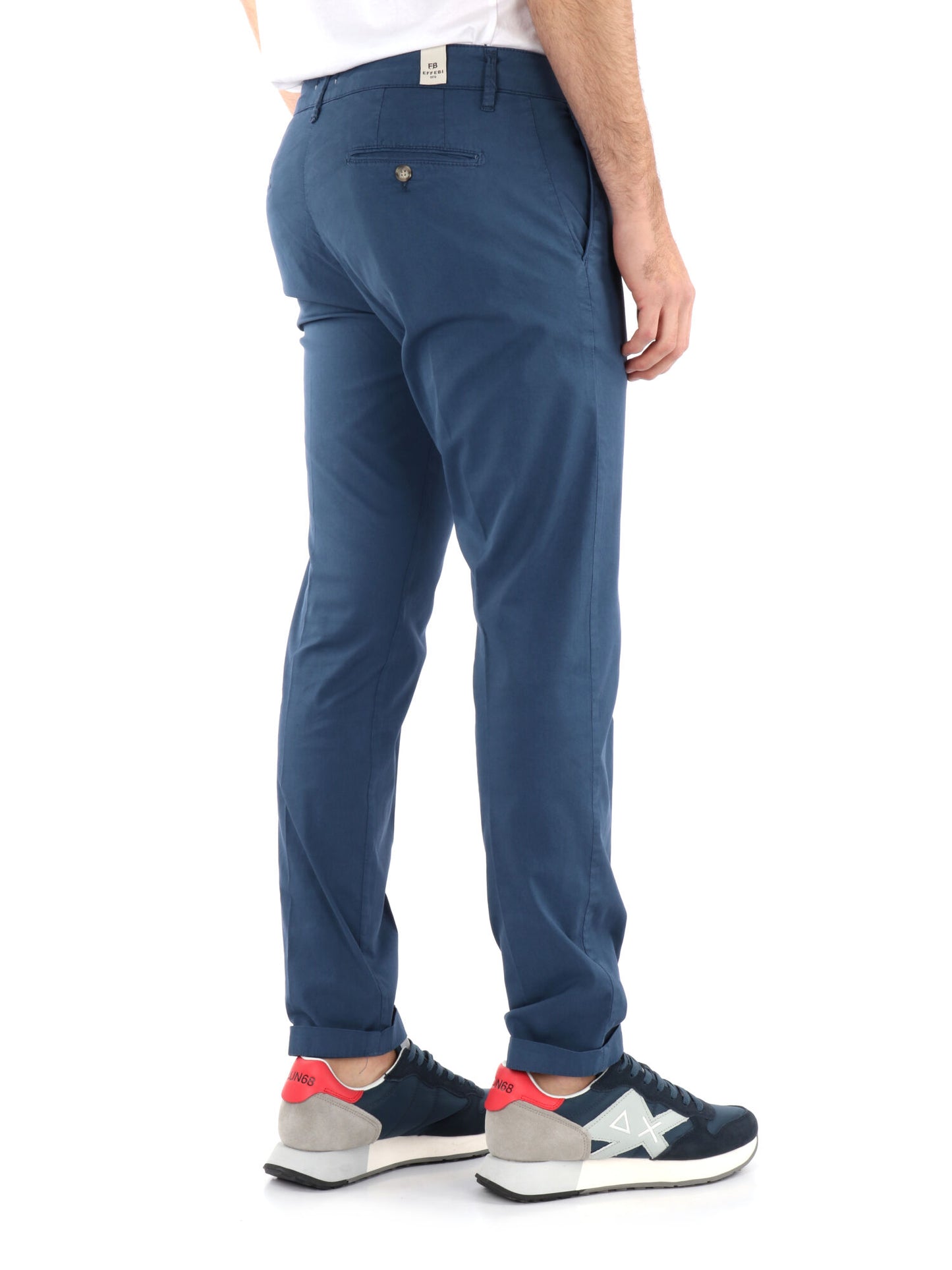 PANTALONE CHINO FB UOMO INDACO