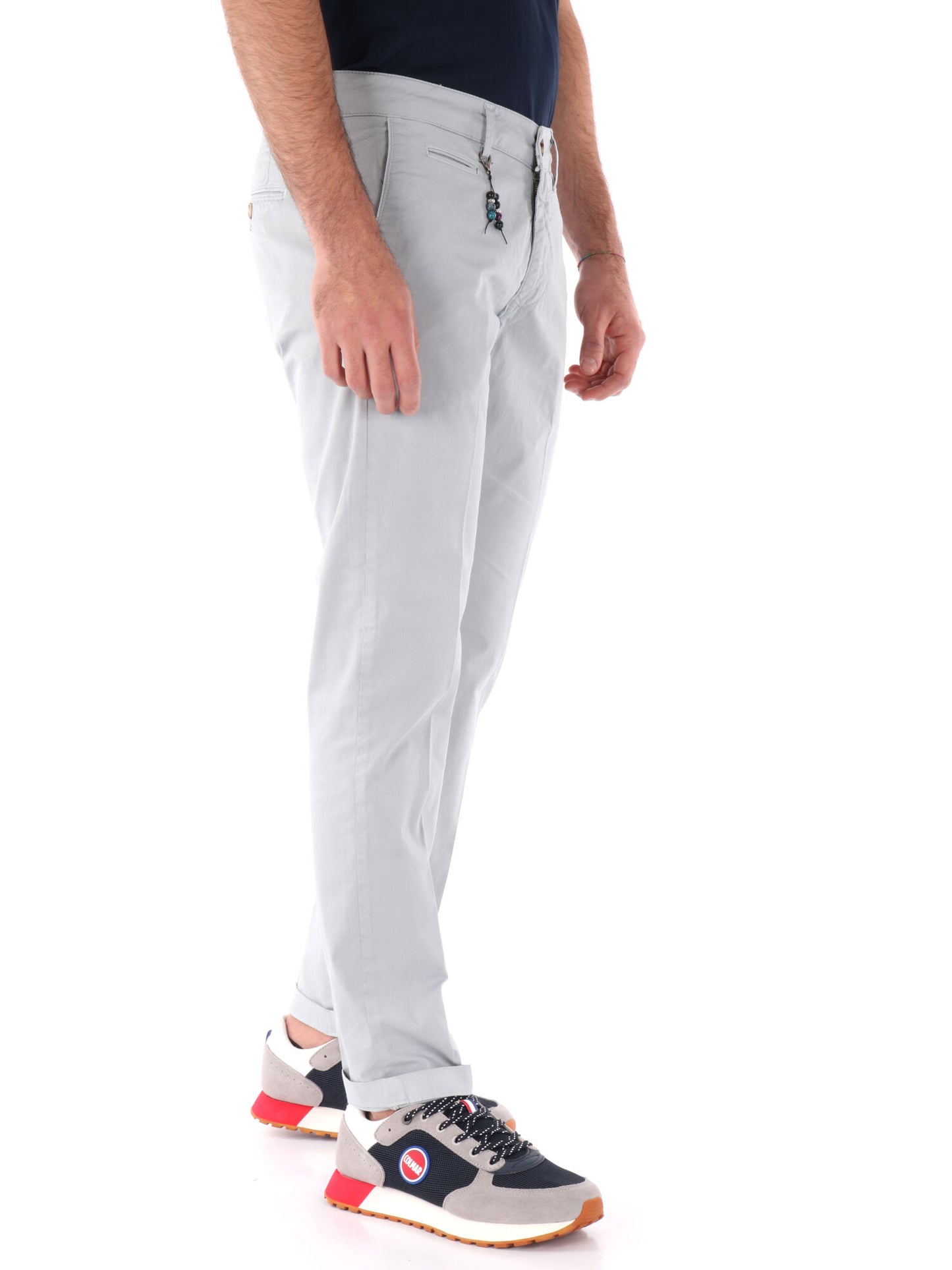 PANTALONE CHINO FB UOMO PERLA