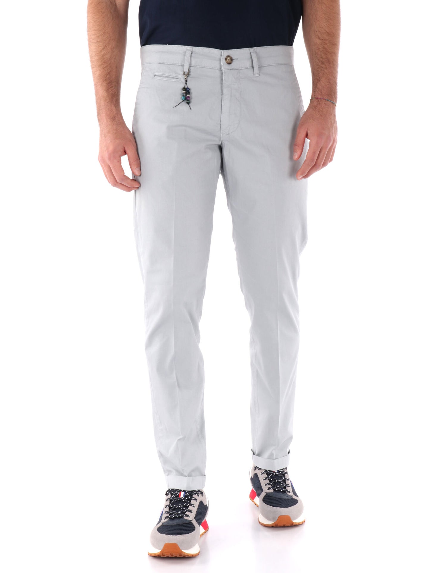 PANTALONE CHINO FB UOMO PERLA