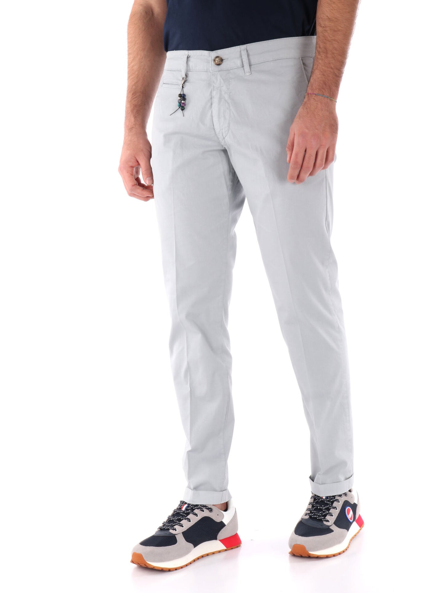 PANTALONE CHINO FB UOMO PERLA