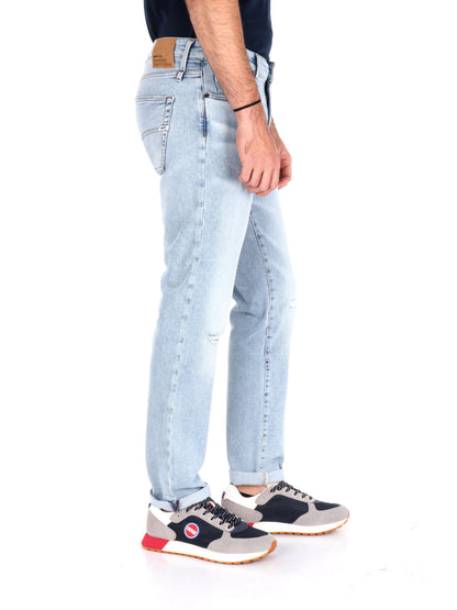 DENIM ALBERT GAS UOMO JEANS CHIARO