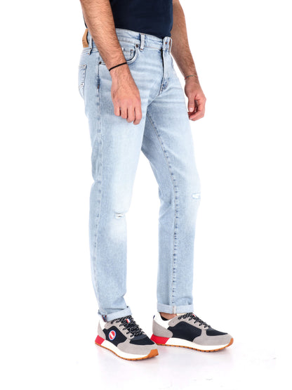 DENIM ALBERT GAS UOMO JEANS CHIARO