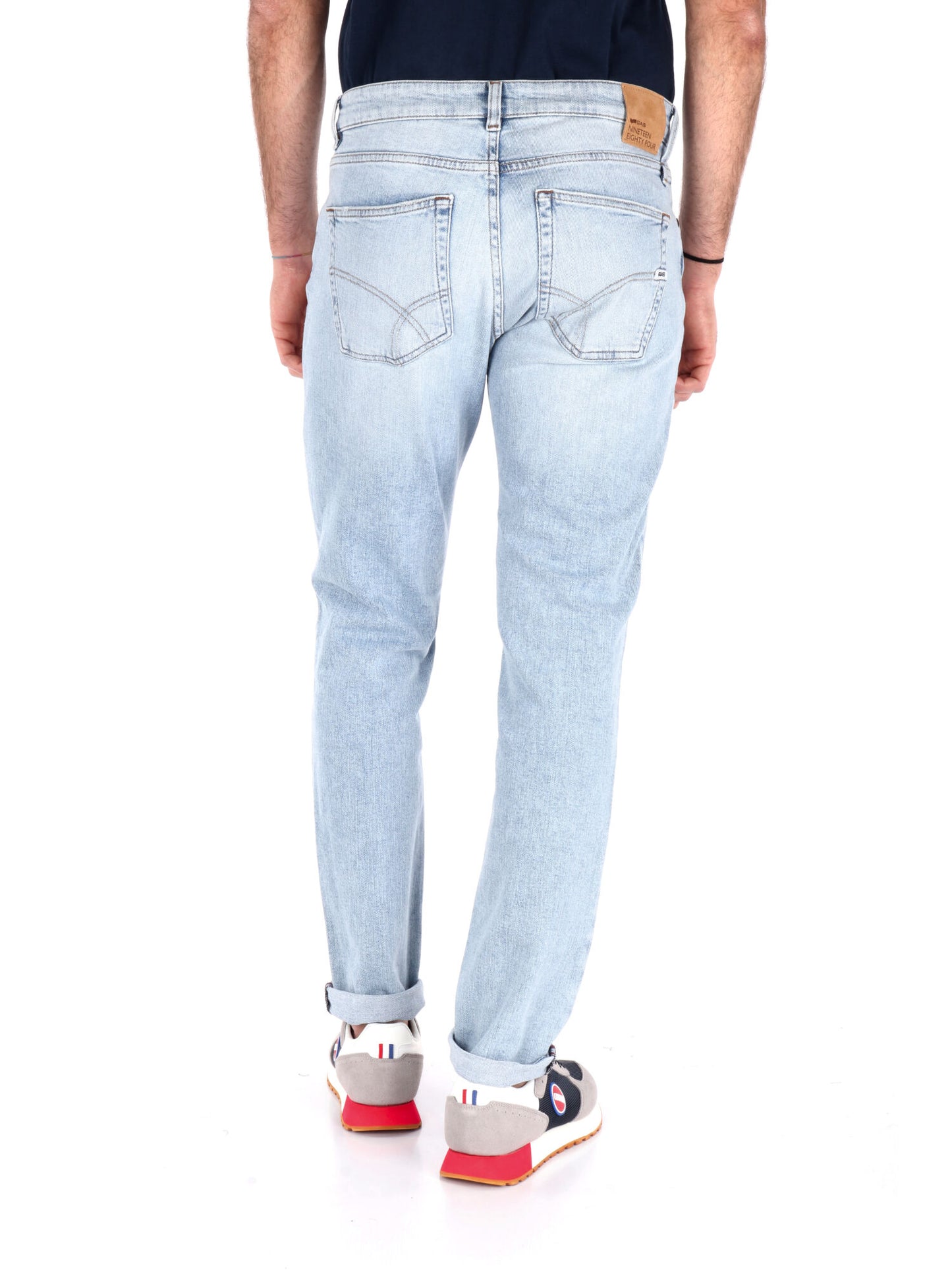 DENIM ALBERT GAS UOMO JEANS CHIARO