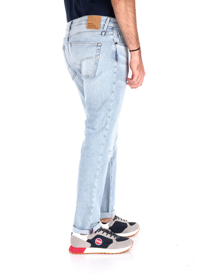 DENIM ALBERT GAS UOMO JEANS CHIARO