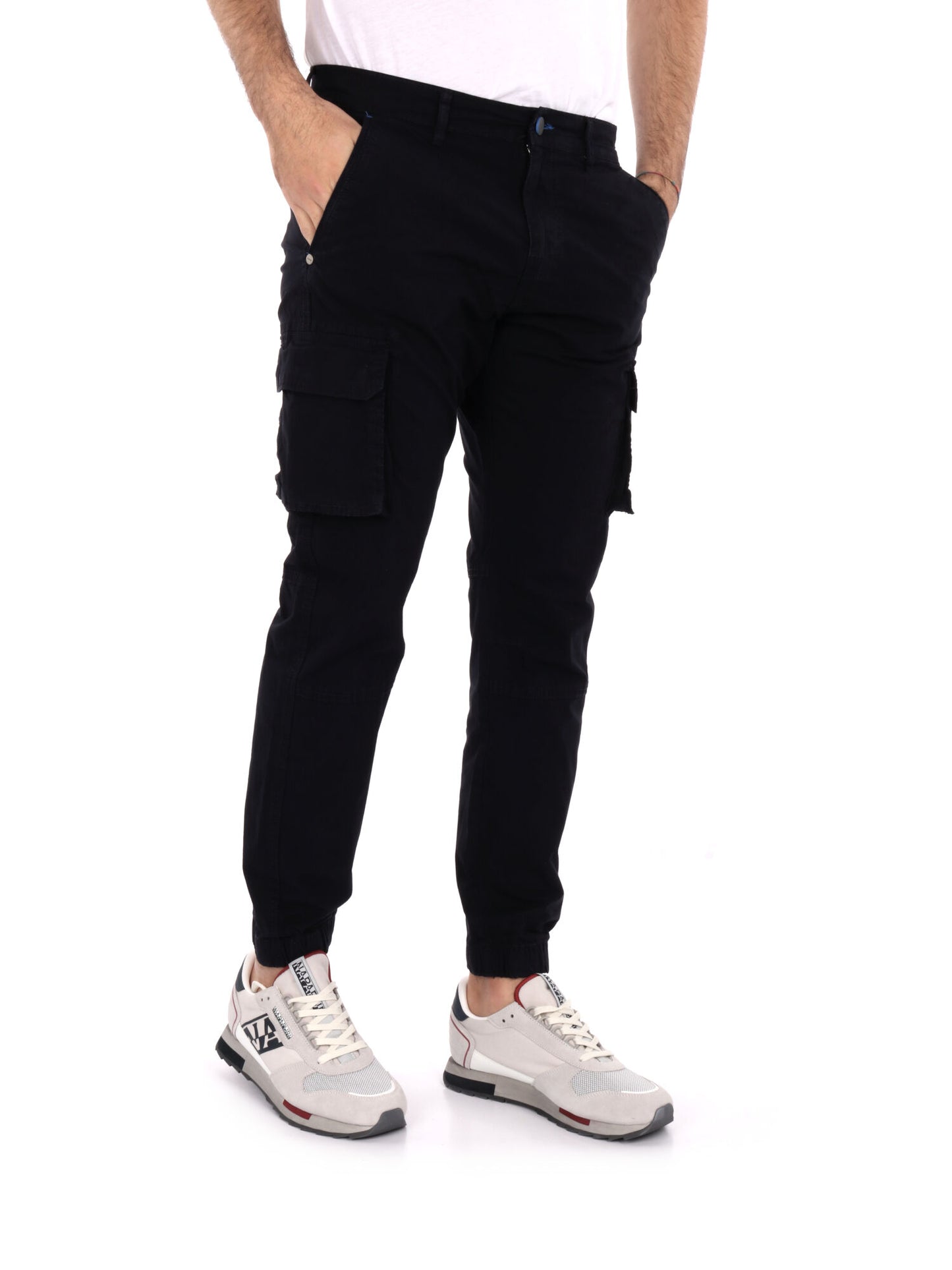 PANTALONE CARGO BOB GYM GAS BLU