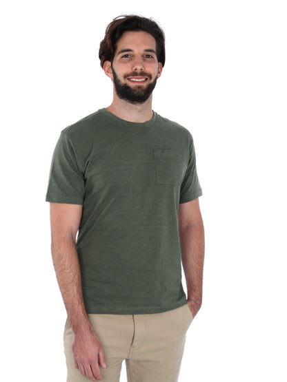 T-SHIRT ARNOUX GAS UOMO VERDE MILITARE