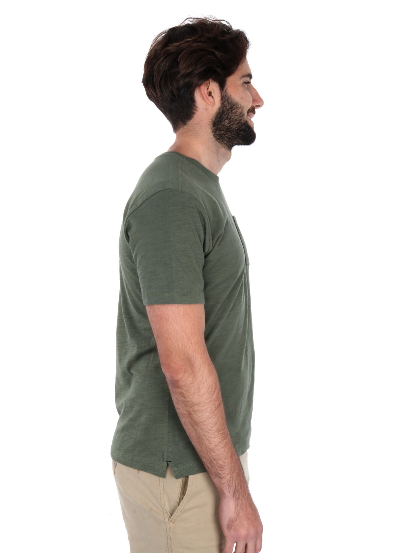 T-SHIRT ARNOUX GAS UOMO VERDE MILITARE