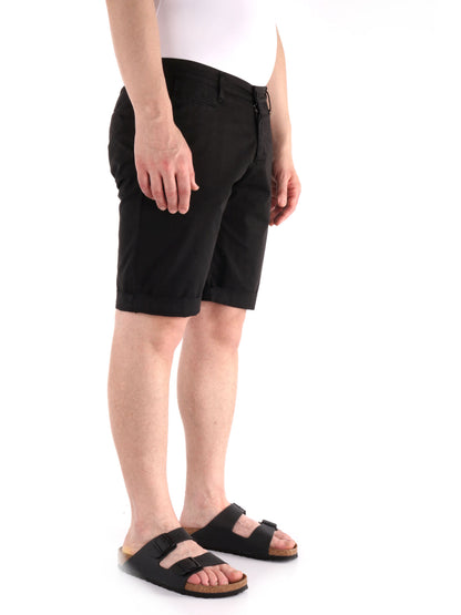 BERMUDA CHINO FB UOMO NERO