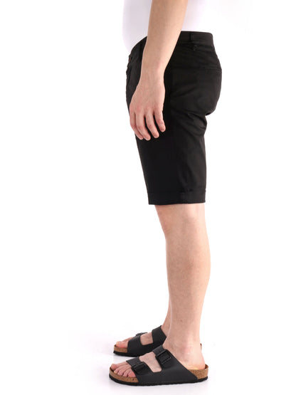 BERMUDA CHINO FB UOMO NERO