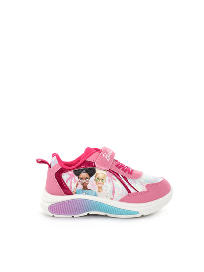 SNEAKERS CON LUCI BARBIE LEOMIL BAMBINA ROSA