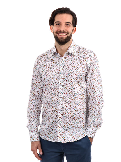 CAMICIA BATTISTA COREA FB UOMO BIANCO