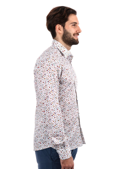 CAMICIA BATTISTA COREA FB UOMO BIANCO