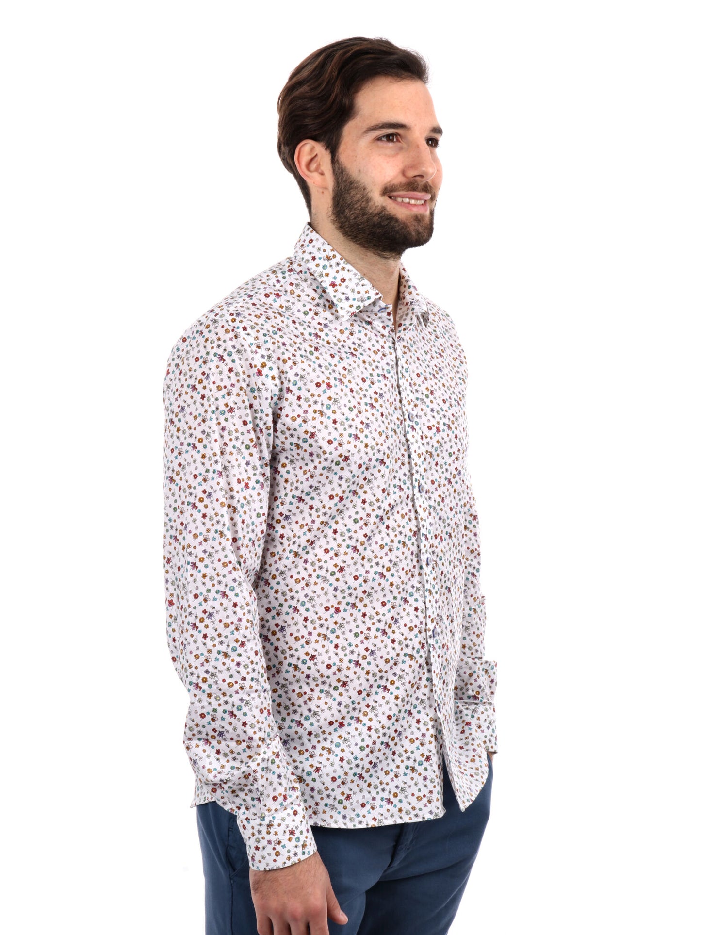 CAMICIA BATTISTA COREA FB UOMO BIANCO