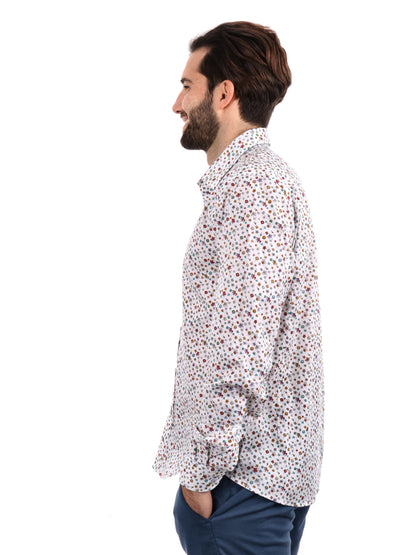 CAMICIA BATTISTA COREA FB UOMO BIANCO
