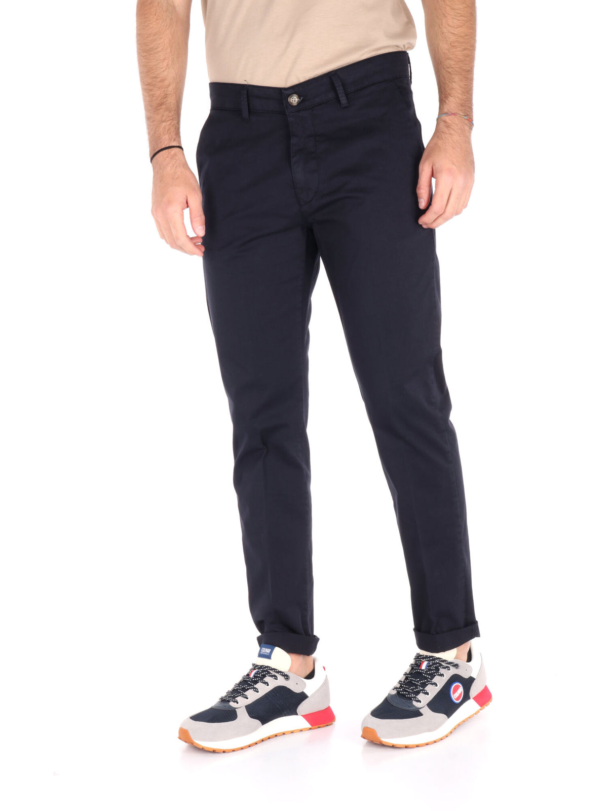 F.b. pantalone da uomo blu