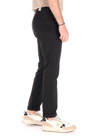 F.b. pantalone da uomo nero