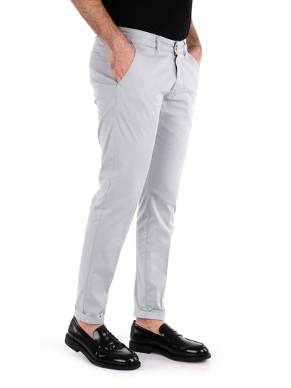 PANTALONE CHINO BONGO FB UOMO PERLA