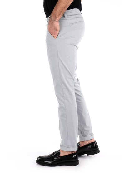 PANTALONE CHINO BONGO FB UOMO PERLA