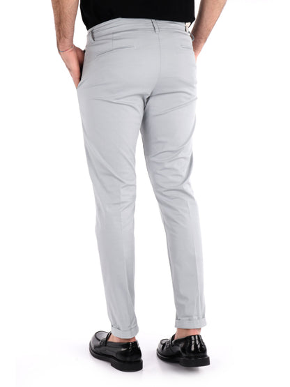 PANTALONE CHINO BONGO FB UOMO PERLA
