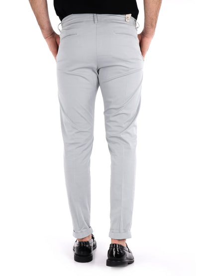 PANTALONE CHINO BONGO FB UOMO PERLA