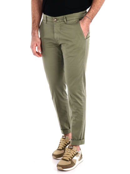 PANTALONE CHINO BONGO FB UOMO SALVIA