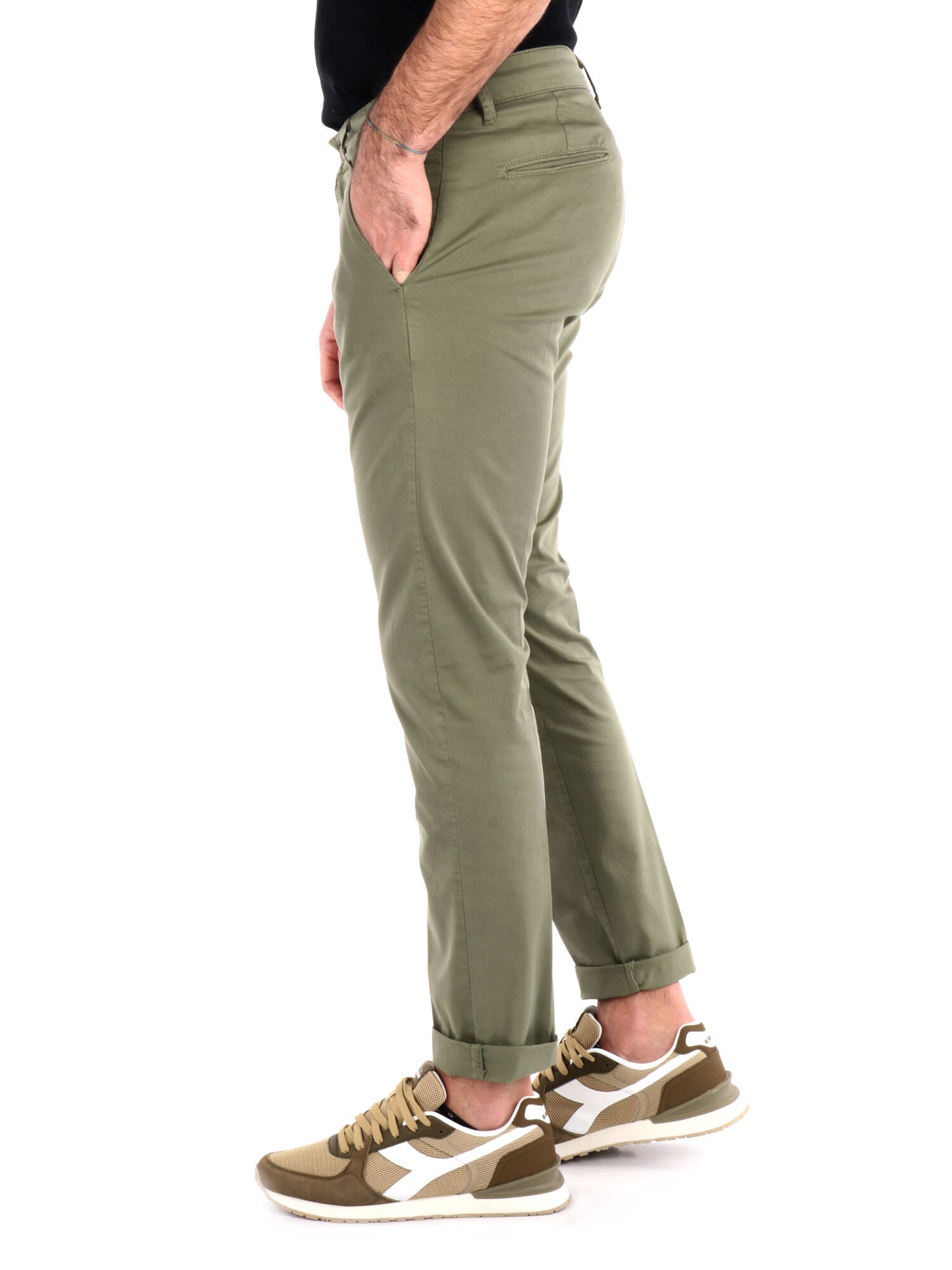 PANTALONE CHINO BONGO FB UOMO SALVIA