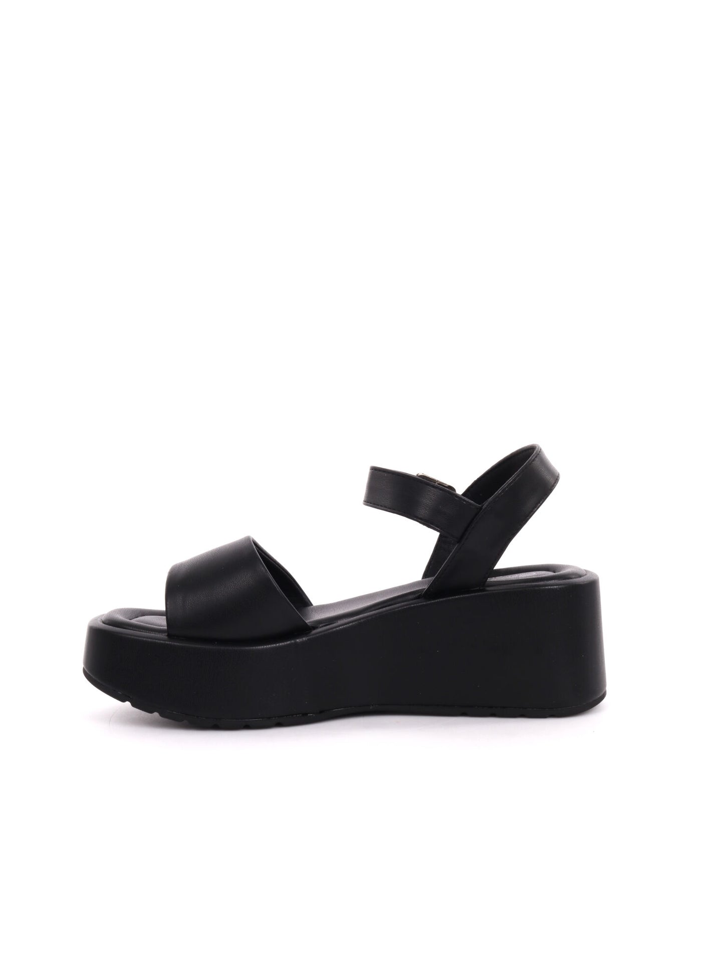 SANDALO CON PLATFORM QUEEN HELENA DA DONNA NERO