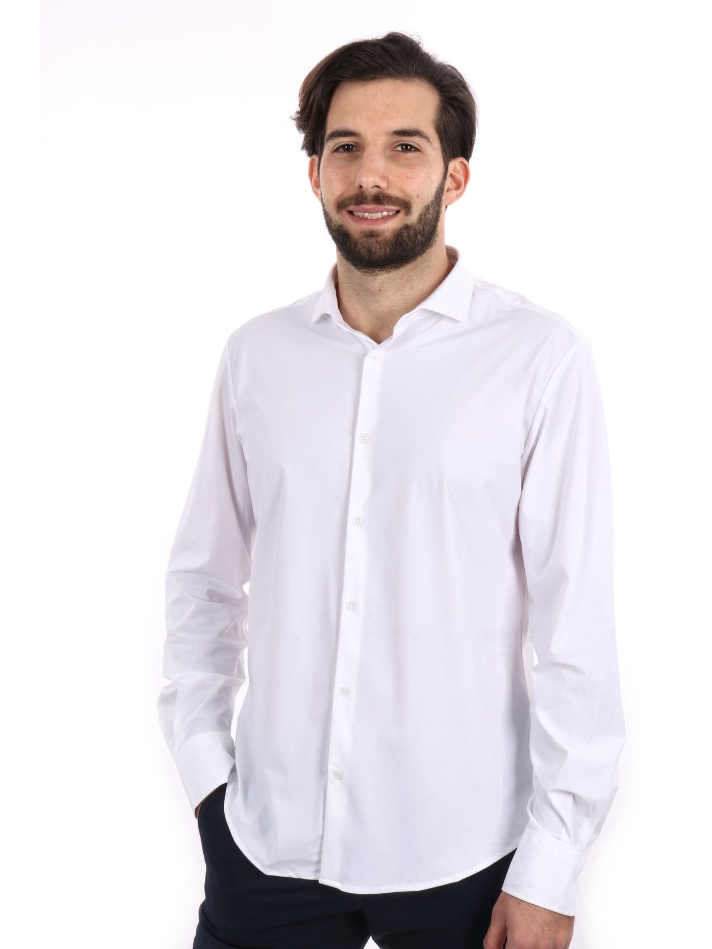 CAMICIA YES ZEE UOMO GESSO
