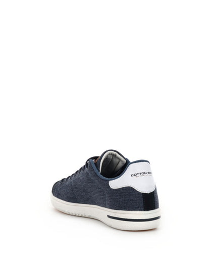 COTTON BELT SNEAKERS - BLU