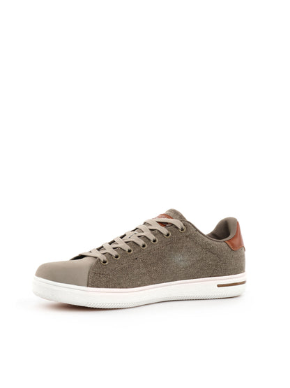COTTON BELT SNEAKERS - BEIGE