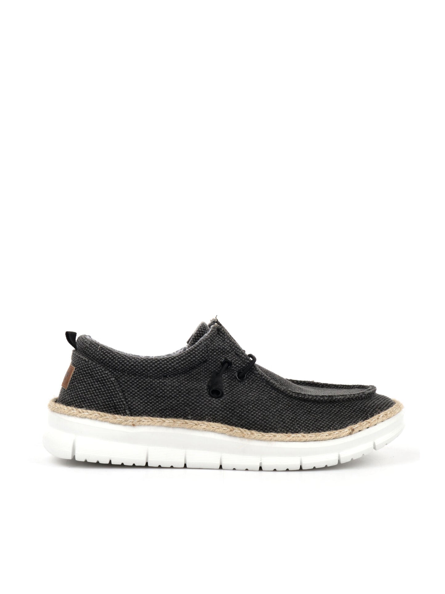 COTTON BELT SLIPON - NERO