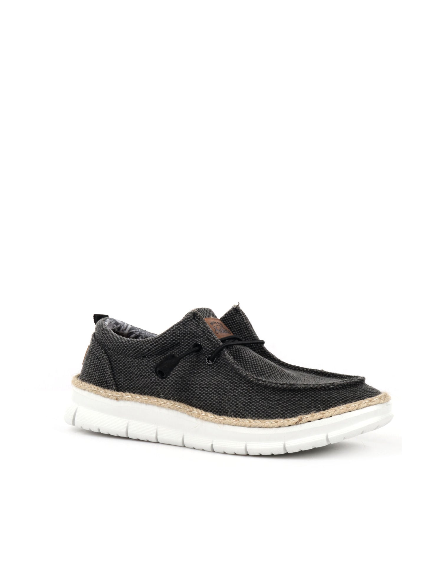 COTTON BELT SLIPON - NERO