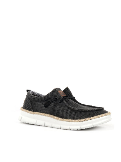 COTTON BELT SLIPON - NERO