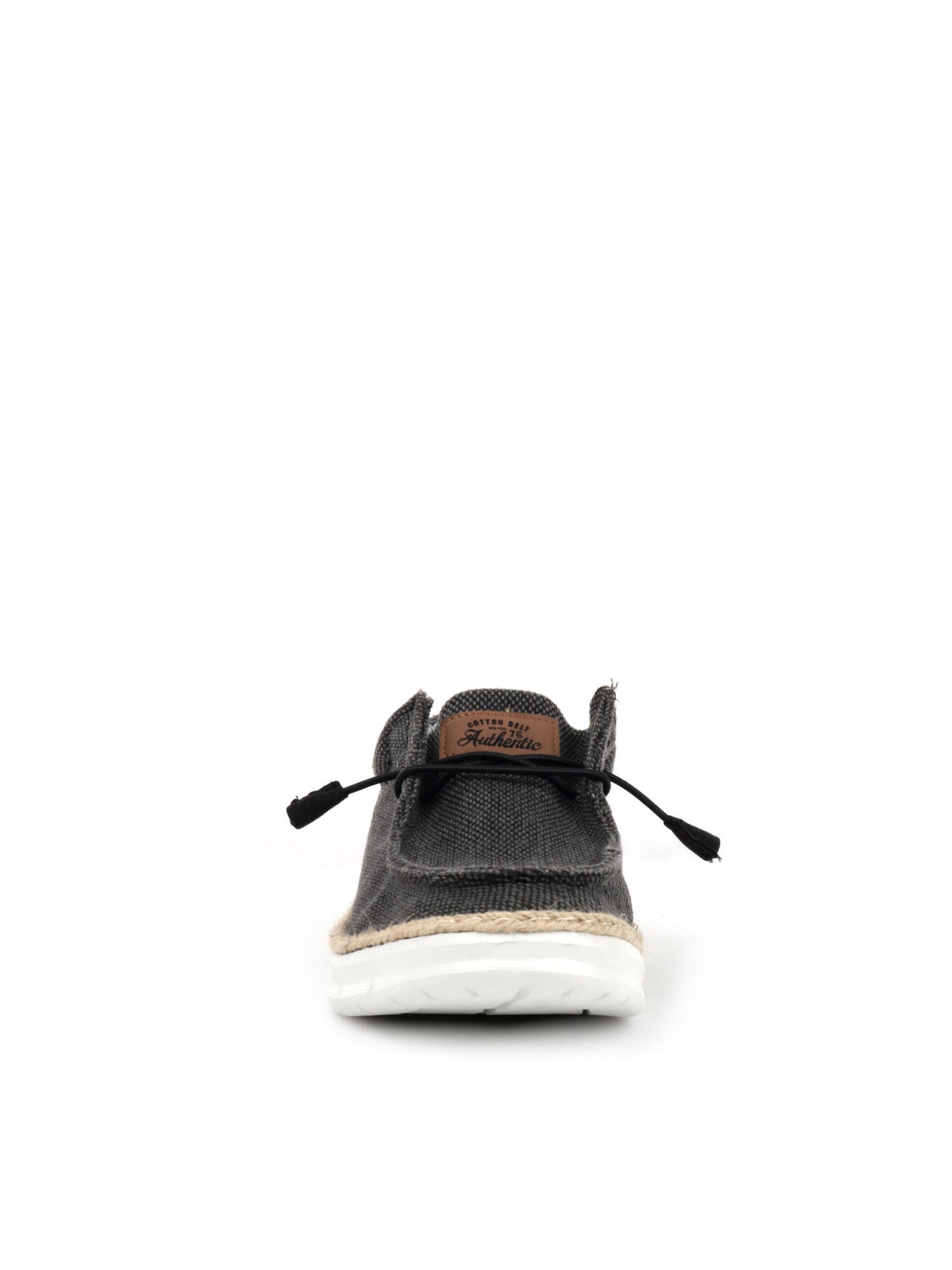 COTTON BELT SLIPON - NERO