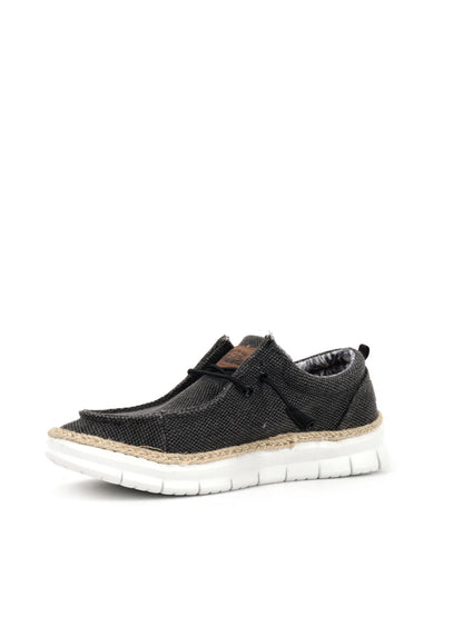 COTTON BELT SLIPON - NERO