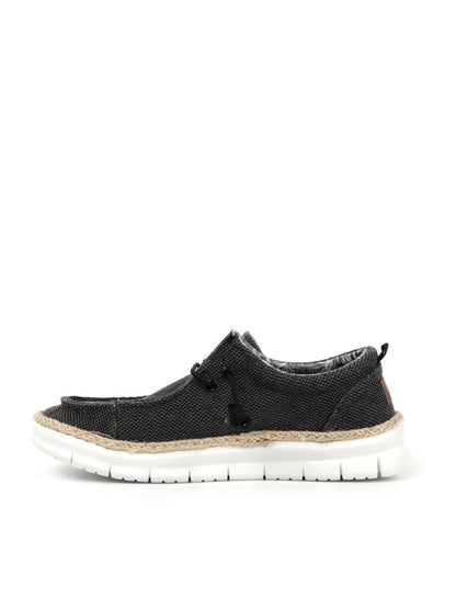 COTTON BELT SLIPON - NERO
