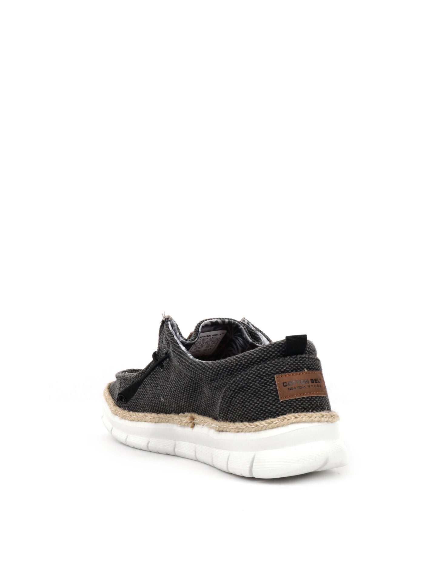COTTON BELT SLIPON - NERO