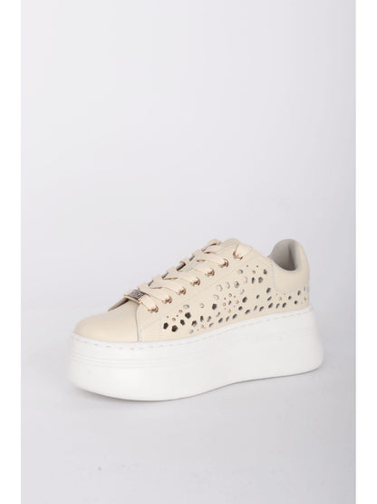 SNEAKERS PEARL CULT DONNA CREMA