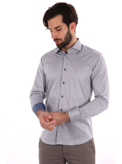 CAMICIA COGNAC FB UOMO GRIGIO