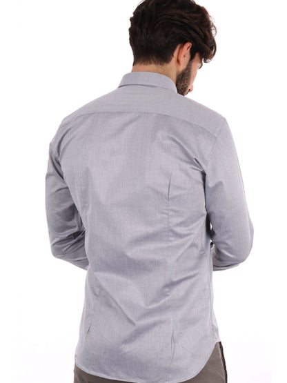 CAMICIA COGNAC FB UOMO GRIGIO