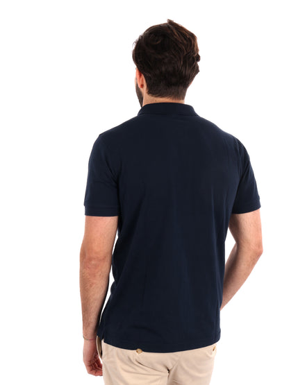 POLO IN JERSEY SUN68 UOMO BLU