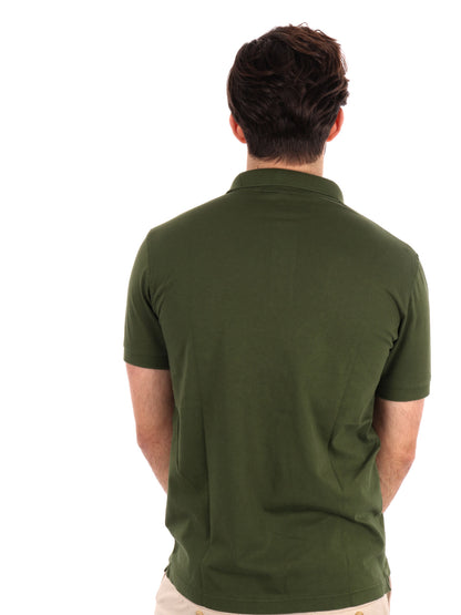 POLO IN JERSEY SUN68 UOMO VERDE MILITARE